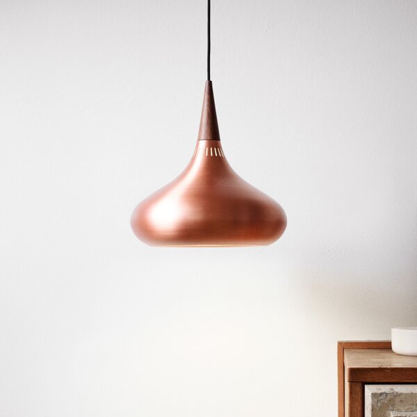 Függőlámpa FRITZ HANSEN, Orient P1, dimmable, Réz, Nappali, Fém, Dizájn
