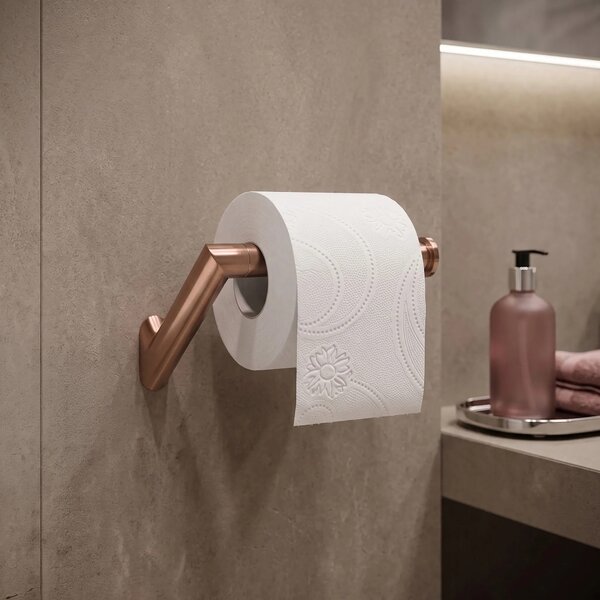 Falra szerelhető wc papír tartó Will Brush Copper