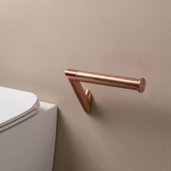 Falra szerelhető wc papír tartó Will Brush Copper