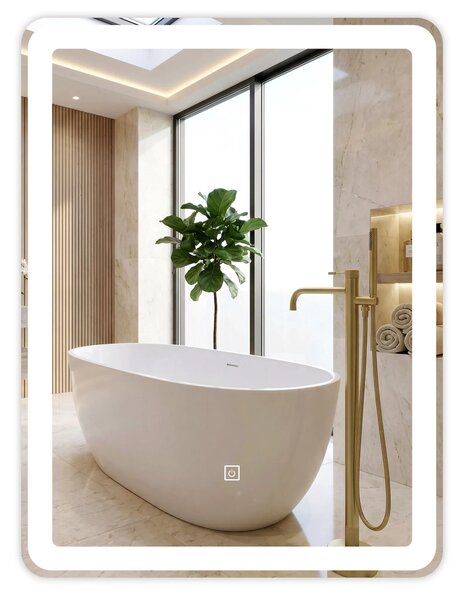 LED Tükör 60x80cm SAB-3451