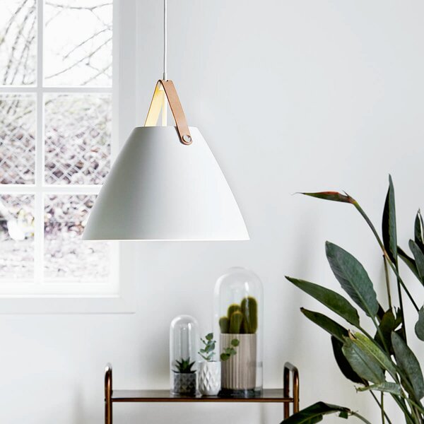Függőlámpa DFTP by Nordlux, Strap 36, dimmable, Fehér, Nappali, Fém, Modern