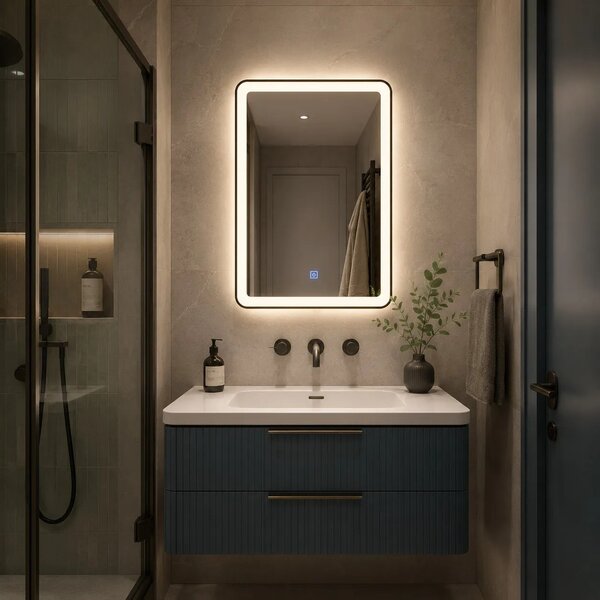 LED Tükör 60x80cm SAB-3451