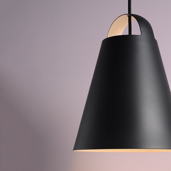 Függőlámpa Louis Poulsen, Above, dimmable, Fekete, Nappali, Fém, Dizájn
