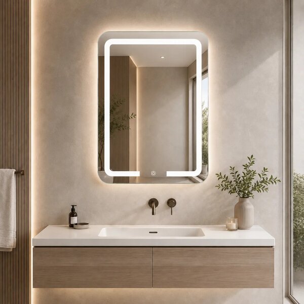 LED Tükör 60x80cm SAB-3436