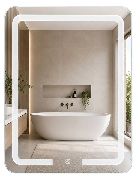 LED Tükör 60x80cm SAB-3436