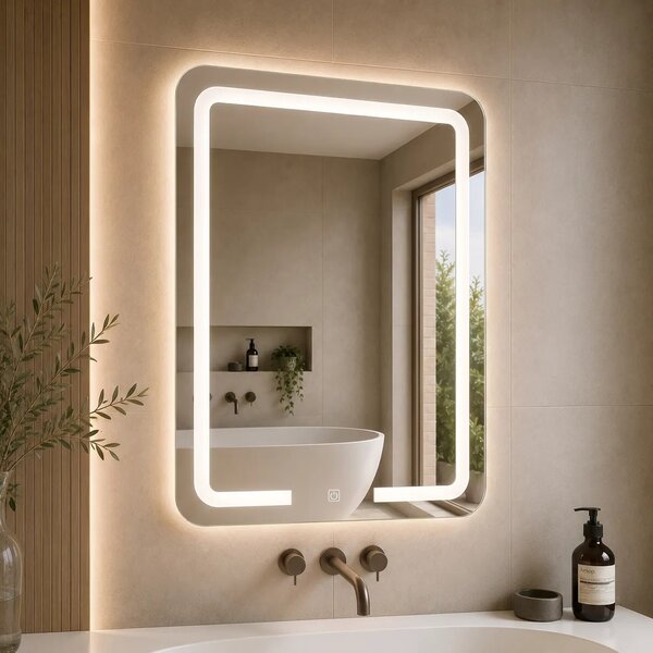 LED Tükör 60x80cm SAB-3436