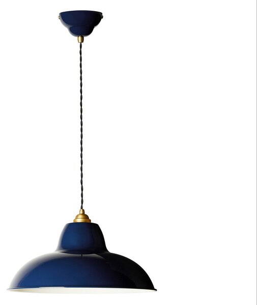 Függőlámpa Anglepoise, Original 1227 Brass Midi Wide, dimmable, Kék, Nappali, Fém, Dizájn
