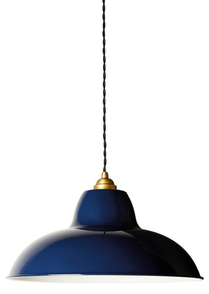 Függőlámpa Anglepoise, Original 1227 Brass Midi Wide, dimmable, Kék, Nappali, Fém, Dizájn