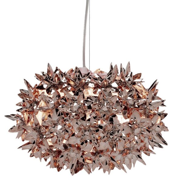 Függőlámpa Kartell, Bloom S2, Bronz / Öreg Sárgaréz, Nappali, Műanyag, Dizájn