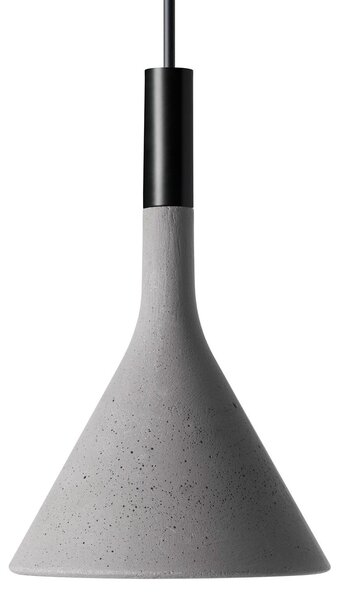 Függőlámpa Foscarini, Aplomb Mini, dimmable, Szürke, Konyha, Beton, Dizájn