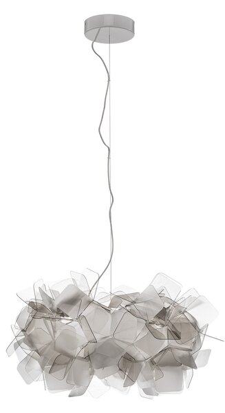 Függőlámpa Slamp, CLIZIA, dimmable, Szürke, Nappali, Műanyag, Dizájn