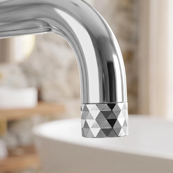 Szabadon álló padló csaptelep Rea Lungo Diamond Chrome