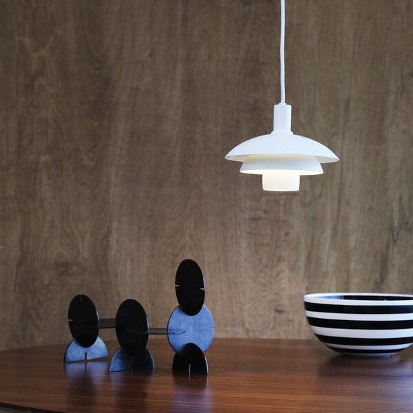 Függőlámpa Dyberg Larsen, Morph, dimmable, Fehér, Nappali, Fém, Dizájn