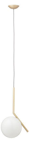 Függőlámpa FLOS, IC S1, dimmable, Arany / Sárgaréz, Nappali, Fém, Dizájn