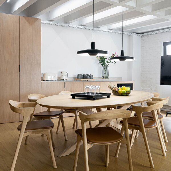 Függőlámpa GRUPA, Arigato, dimmable, Fekete, Dolgozószoba / iroda, Fém