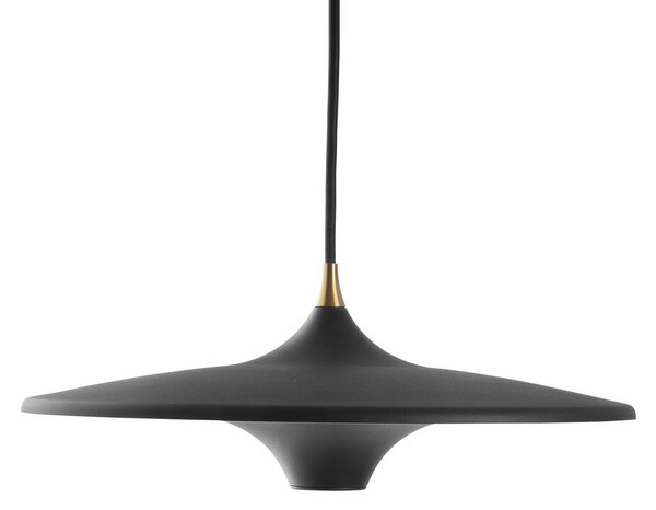 Függőlámpa LOOM DESIGN, Moja, dimmable, Fekete, Nappali, Alumínium, Modern