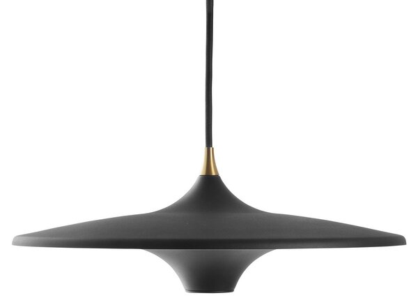 Függőlámpa LOOM DESIGN, Moja, dimmable, Fekete, Nappali, Alumínium, Modern