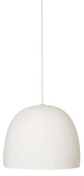 Függőlámpa ferm LIVING, Speckle, dimmable, Fehér, Nappali, Kerámia, Dizájn