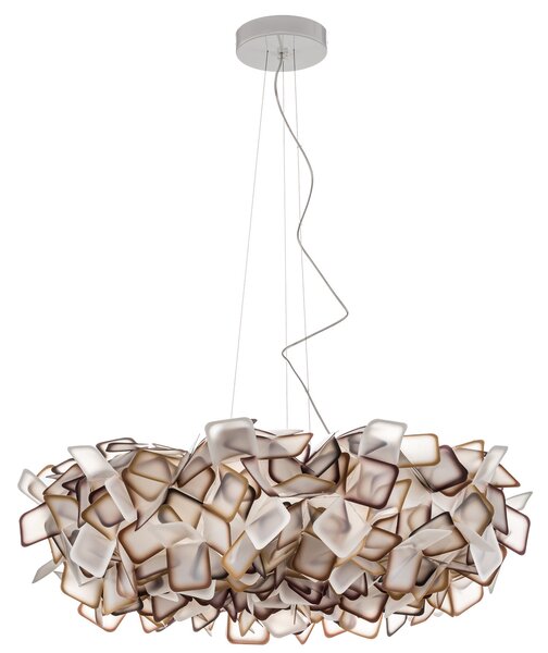 Függőlámpa Slamp, Clizia, dimmable, Narancs, Nappali, Műanyag, Dizájn