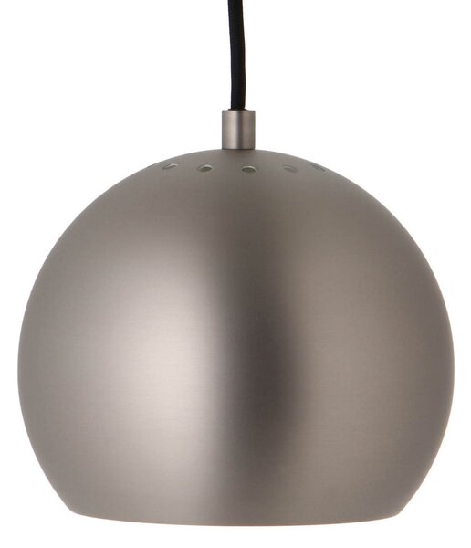 Függőlámpa FRANDSEN, Ball, dimmable, Szürke, Nappali, Fém, Dizájn