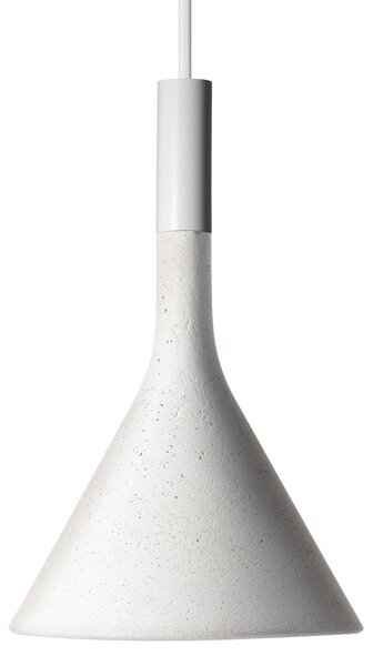 Függőlámpa Foscarini, Aplomb Mini, dimmable, Fehér, Konyha, Beton, Dizájn
