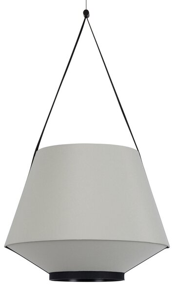 Függőlámpa Forestier, Carrie S, dimmable, Zöld, Nappali, Szövet / Textília, Dizájn