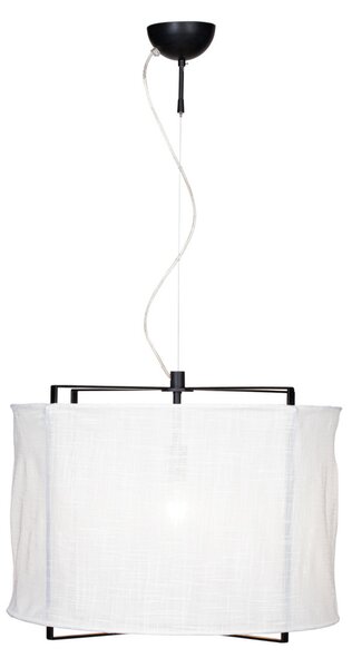 Függőlámpa By Rydéns, Softy, dimmable, Fehér, Nappali, Szövet / Textília, Skandináv