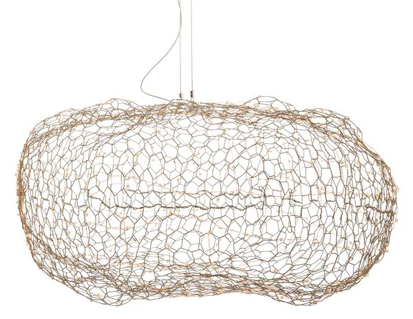 Függőlámpa By Rydéns, Hayden, dimmable, Arany / Sárgaréz, Nappali, Fém, Dizájn