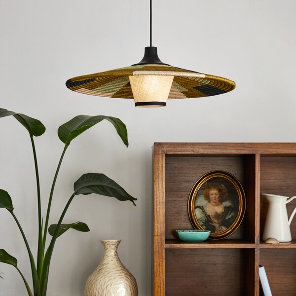 Függőlámpa Forestier, Parrot M, dimmable, Zöld, Nappali, Dizájn