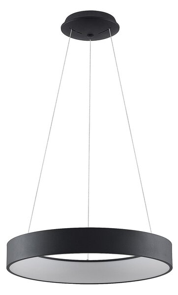 Függőlámpa Arcchio, Aleksi, dimmable, Fekete, Konyha, Fém, Modern