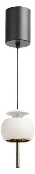 Függőlámpa LOOM DESIGN, Parachute, dimmable, Fehér, Nappali, Alumínium, Dizájn