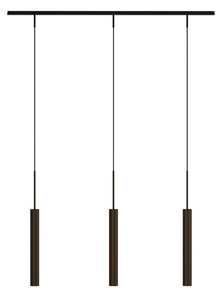 Függőlámpa Audo Copenhagen, Tubulaire, dimmable, Bronz / Öreg Sárgaréz, Étkező, Alumínium, Dizájn