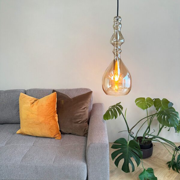 Függőlámpa Dyberg Larsen, Lea, dimmable, Nappali, Üveg, Dizájn