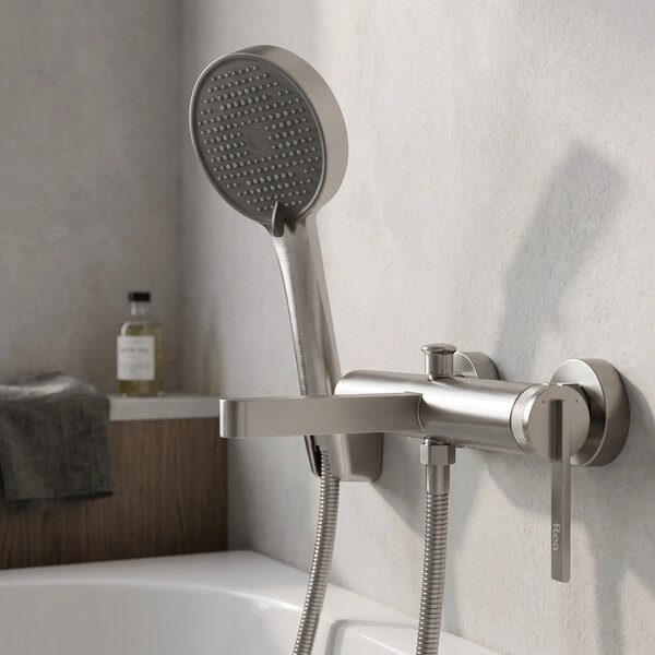 Fürdőkád csaptelep Grace Brush Nickel
