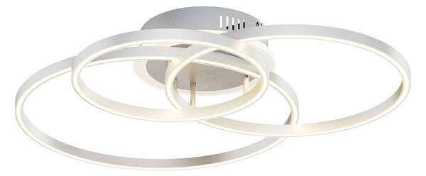 Mennyezeti Lámpa Lindby, Tula, dimmable, Fémes, Nappali, Fém, Modern