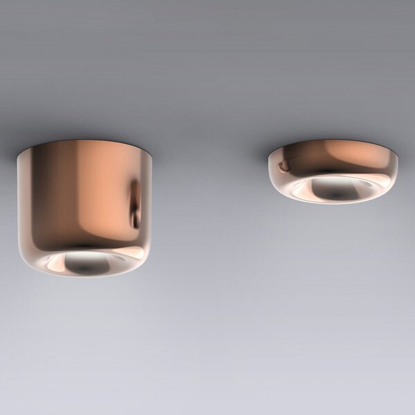 Mennyezeti Lámpa Serien Lighting, Cavity Ceiling L, dimmable, Bronz / Öreg Sárgaréz, Nappali, Fém, Dizájn