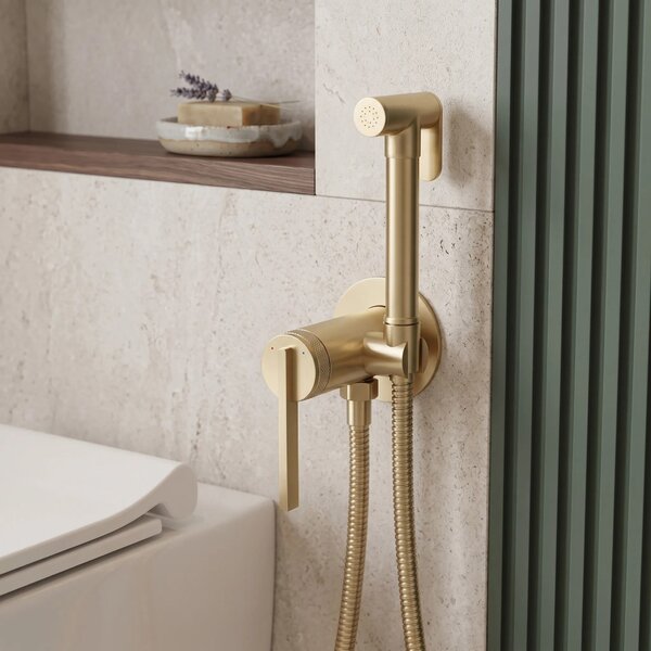 Bidé csap Rea Grace Brush Gold