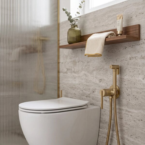 Bidé csap Rea Grace Brush Gold