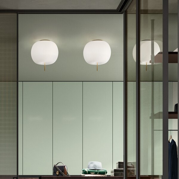 Mennyezeti Lámpa kdln, KUSHI 33, dimmable, Fehér, Nappali, Üveg, Dizájn