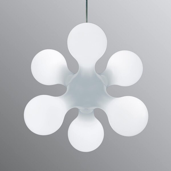 Függőlámpa kdln, ATOMIUM, dimmable, Fehér, Nappali, Fém, Dizájn