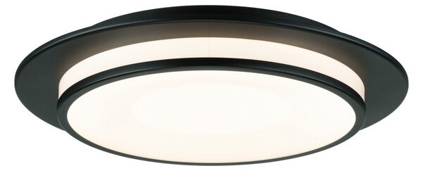 Mennyezeti Lámpa Paulmann, Egron, dimmable, Fekete, Nappali, Fém, Modern