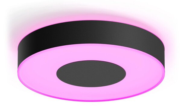 Mennyezeti Lámpa Philips Hue, Philips Hue, dimmable, Fekete, Nappali, Fém, Modern