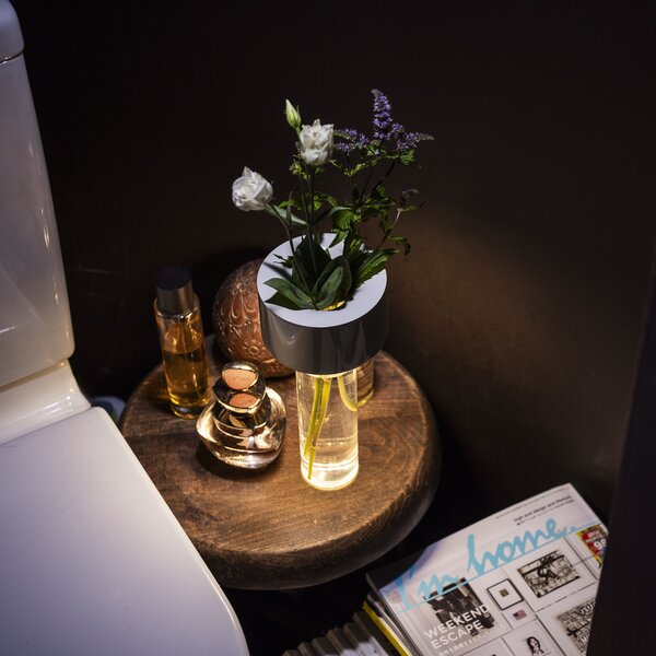 Asztali lámpa Foscarini, Fleur, dimmable, Zöld, Nappali, Üveg, Modern