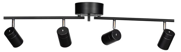 Mennyezeti Lámpa By Rydéns, Correct, dimmable, Fekete, Nappali, Fém, Modern