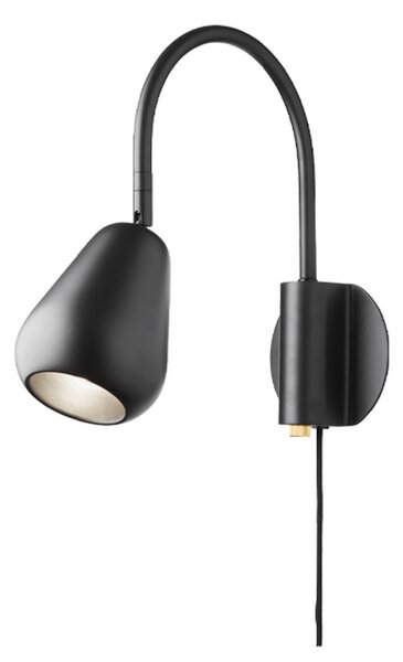 Fali Lámpa Nuura Aps, Anoli, dimmable, Fekete, Nappali, Fém, Modern
