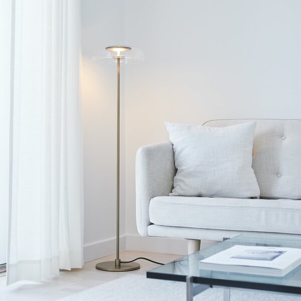 Állólámpa Nuura Aps, Blossi, dimmable, Arany / Sárgaréz, Nappali, Fém, Skandináv