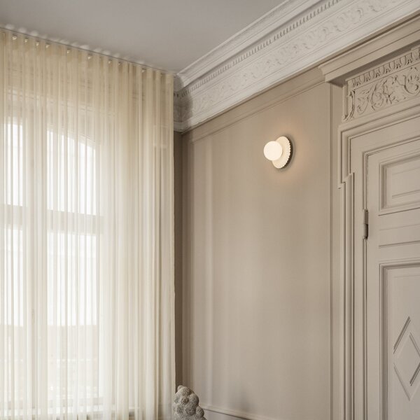 Fali Lámpa Nuura Aps, Liila Muuse, dimmable, Fehér, Nappali, Fém, Skandináv