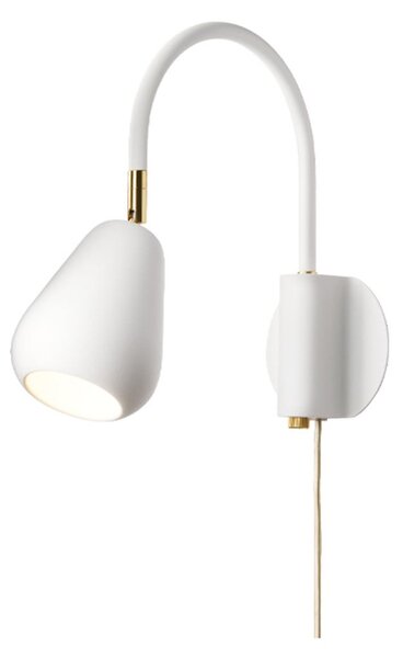 Fali Lámpa Nuura Aps, Anoli, dimmable, Fehér, Nappali, Fém, Modern