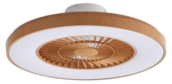 Mennyezeti Lámpa Lindby, Teleo, dimmable, Fa, Nappali, Műanyag, Modern
