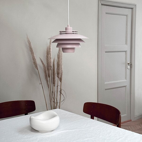 Függőlámpa Dyberg Larsen, Ejka mini, dimmable, Rózsaszín / Rosé, Nappali, Fém, Dizájn